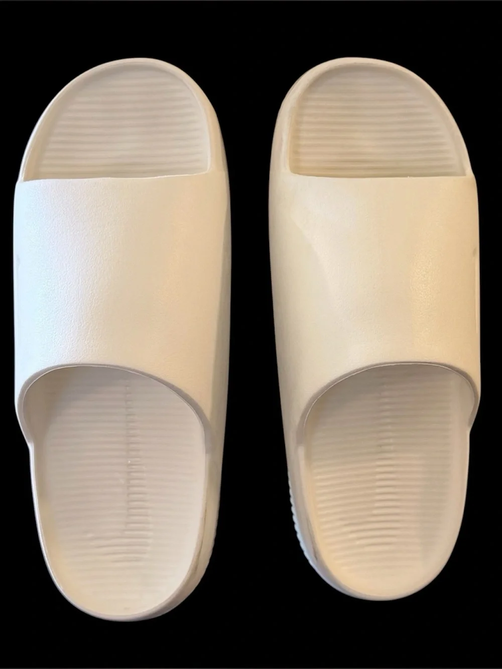Nike Calm Slides Sail White Women’s Size 7 Comfort Slip On Sandals Casual Mens 6
